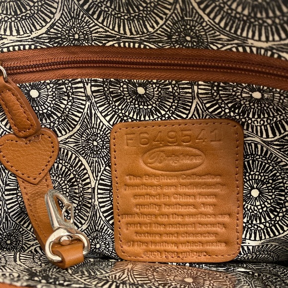 Brighton Vela Ferrera Nova Leather Crossbody Bag - Picture 6 of 6